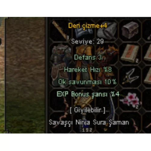  35 LEVEL BEDENSEL 4 LEVEL AT  DOLULU 700K PARA